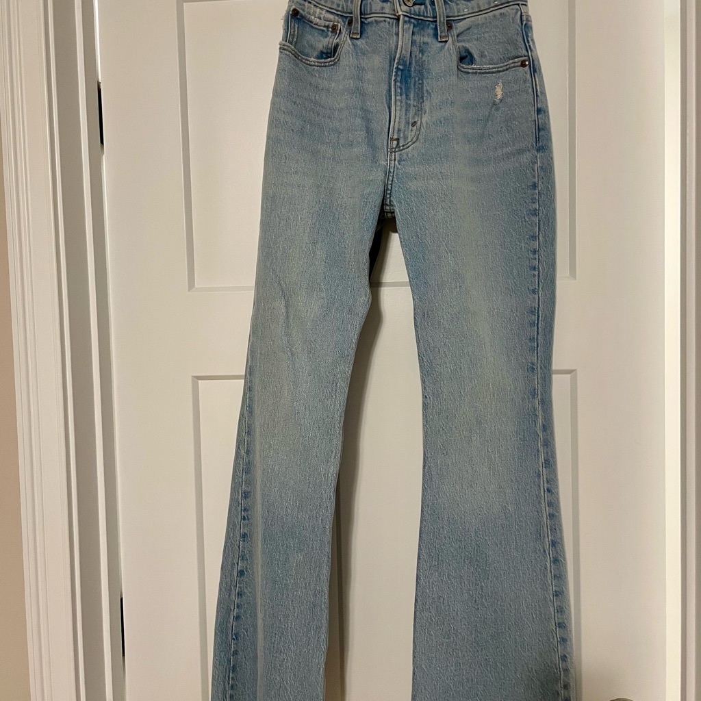 Classic Blue Vintage Flare High Rise Women's Jeans